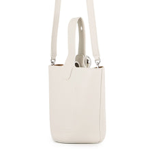 将图像加载到图库查看器中，LOEWE Pebble Bucket 2WAYBag Soft WhiteAANBBBMX02 9567 Leather Size Mini
