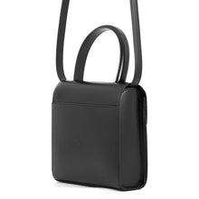 将图像加载到图库查看器中，CARTIER PANTHERE 2WAYHandbag Black Leather
