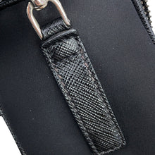 Load image into Gallery viewer, PRADA Re-Nylon Shoulder Bag Black2VH113_2DMH_F0002_V_XOP Nylon Saffiano LeatherLeather
