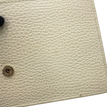 将图像加载到图库查看器中，GUCCI Interlocking G Chain Wallet Ivory615523 CAO0G 9522 Leather
