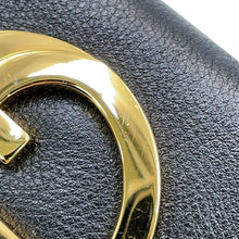 Load image into Gallery viewer, GUCCI Blondie Card Case Shoulder Bag Black698635 UXX0G 1000 Leather
