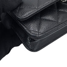Load image into Gallery viewer, CHANEL Chain wallet BlackAP4241-Y01588-C3906 Caviar Leather
