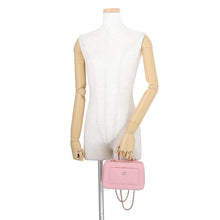 Load image into Gallery viewer, CHANEL 2-Way Vanity Chain Shoulder Bag PinkAP4778 Caviar Leather
