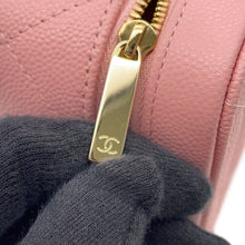 Load image into Gallery viewer, CHANEL 2-Way Vanity Chain Shoulder Bag PinkAP4778 Caviar Leather
