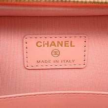 Load image into Gallery viewer, CHANEL 2-Way Vanity Chain Shoulder Bag PinkAP4778 Caviar Leather
