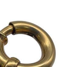 将图像加载到图库查看器中，CHANEL CC Logo Lava Motif Bracelet Gold Metal
