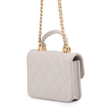 将图像加载到图库查看器中，CHANEL ChainShoulder Bag GrayAP2200 Lambskin Size Mini
