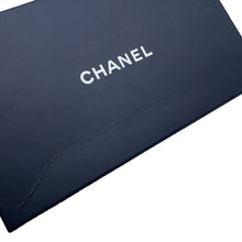 将图像加载到图库查看器中，CHANEL Matelasse Bifold Wallet Metalic BlueAP0241 Caviar Leather
