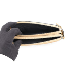 将图像加载到图库查看器中，CHANEL Matelasse ChainShoulder Bag Black/BeigeAP4743 Lambskin suede
