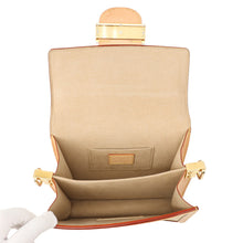 将图像加载到图库查看器中，LOUIS VUITTON Dauphine Gold/BrownM22826 Monogram Laminated Jacquard Size MINI

