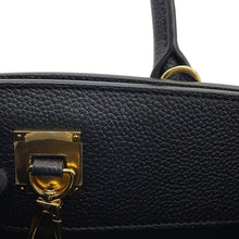 将图像加载到图库查看器中，LOUIS VUITTON City Steamer NoirM55639 Calf Leather Size MINI
