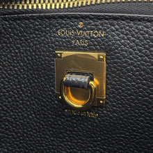 将图像加载到图库查看器中，LOUIS VUITTON City Steamer NoirM55639 Calf Leather Size MINI
