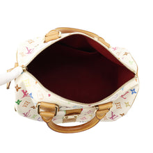 将图像加载到图库查看器中，LOUIS VUITTON Speedy Blanc/RedM92643 Monogram・Multicolor Size 30
