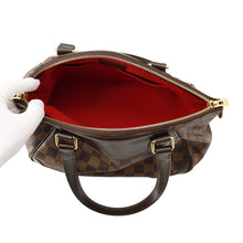 将图像加载到图库查看器中，LOUIS VUITTON Verona RedN41117 Damier Ebene Canvas Size PM
