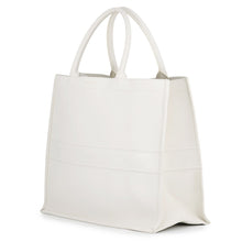 Load image into Gallery viewer, Dior Book tote White Leather Size Large
