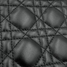 Load image into Gallery viewer, Dior Lady Dior Canage Black Lambskin Size Large
