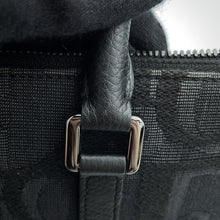 Load image into Gallery viewer, Dior Maxi Dior Oblique Weekender 25 2WAY Bag Black1ESPO322YXL_H03E Canvas Leather
