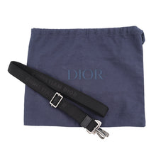 将图像加载到图库查看器中，Dior Oblique North South 2WAY Bag Mini Beige/Black/Blue2ESWS017YKY Canvas Grained Calf Leather
