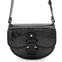 Load image into Gallery viewer, Dior Oblique Gallop Shoulder Mini Black Patent Leather Leather
