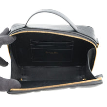 将图像加载到图库查看器中，Dior Caro Box 2WAY Bag BlackS5140UNGX Leather
