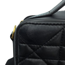 将图像加载到图库查看器中，Dior Caro Box 2WAY Bag BlackS5140UNGX Leather
