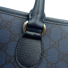 Load image into Gallery viewer, GUCCI 2WAYBag Navy792118 GG Supreme Leather Size Medium
