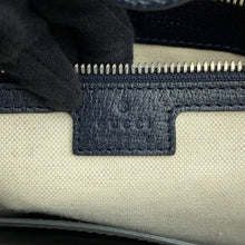 Load image into Gallery viewer, GUCCI 2WAYBag Navy792118 GG Supreme Leather Size Medium
