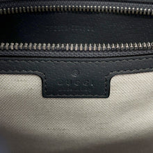 将图像加载到图库查看器中，GUCCI GG Supreme Tote Gray792118 GG SupremeCanvas Leather Size Medium
