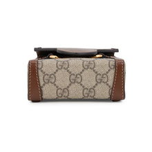 Load image into Gallery viewer, GUCCI 1955 Horsebit Shoulder Beige/Brown625615 GG Supreme Leather
