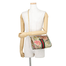 将图像加载到图库查看器中，GUCCI Ophidia Flora 2WAYBag Multicolor702200 PVC Canvas
