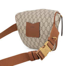 Load image into Gallery viewer, GUCCI GG Emblem Crossbody Bag Beige/Brown821162 PVC Leather Size Medium

