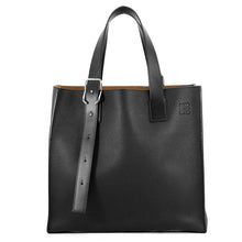 Load image into Gallery viewer, LOEWE Buckle tote BlackB692L09X01 1100 Calf Leather
