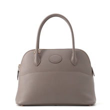 将图像加载到图库查看器中，HERMES Bolide Etain Epsom Size 27
