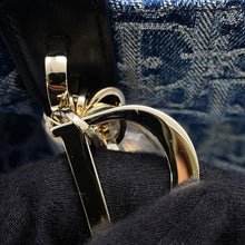 Load image into Gallery viewer, Dior Oblique Jules Bag BlueM2821ODCE_M49E Jacquard Leather Size Medium
