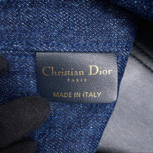 将图像加载到图库查看器中，Dior Oblique Jules Bag BlueM2821ODCE_M49E Jacquard Leather Size Medium
