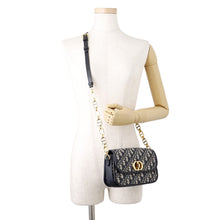 Load image into Gallery viewer, Dior 30 Montaigne Avenue Chain Shoulder Bag Navy/BeigeM9260UTZR Canvas Leather
