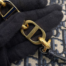 Load image into Gallery viewer, Dior 30 Montaigne Avenue Chain Shoulder Bag Navy/BeigeM9260UTZR Canvas Leather
