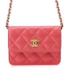 Load image into Gallery viewer, CHANEL MatelasseChainPouch PinkCD0204 Calf Leather
