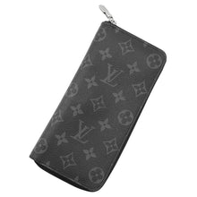 将图像加载到图库查看器中，LOUIS VUITTON Zippy wallet Vertical NoirM62295 Monogram Eclipse
