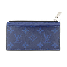 Load image into Gallery viewer, LOUIS VUITTON Coin card folder CobaltM30270 Taiga Leather/Monogram
