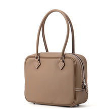 将图像加载到图库查看器中，HERMES Plume Etoupe Swift Leather Size Mini
