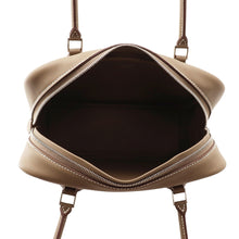 将图像加载到图库查看器中，HERMES Plume Etoupe Swift Leather Size Mini
