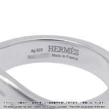 Load image into Gallery viewer, HERMES Point Sellier Ring Size GM/61/#21 SV925
