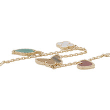 Load image into Gallery viewer, Van Cleef &amp; Arpels Lucky Alhambra Bracelet 4 MotifVCARD79600 18K Yellow Gold
