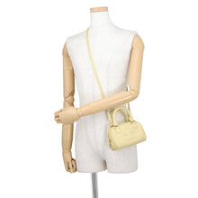 Load image into Gallery viewer, CELINE Cuir Triomphe Boston Yellow10P043ESM Smooth Calf Leather Size Mini
