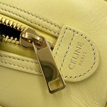 Load image into Gallery viewer, CELINE Cuir Triomphe Boston Yellow10P043ESM Smooth Calf Leather Size Mini
