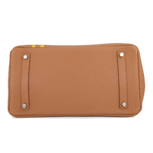 Load image into Gallery viewer, HERMES Birkin Officer Gold/Jaune Ambre Togo Leather Swift Leather Size 35
