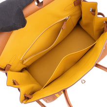 Load image into Gallery viewer, HERMES Birkin Officer Gold/Jaune Ambre Togo Leather Swift Leather Size 35
