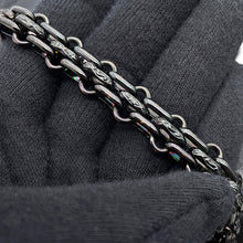 Load image into Gallery viewer, CHANEL 2.55 W-Flap Chain Shoulder BlackA37586 Aged Calf Leather
