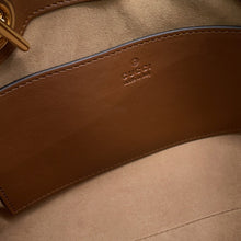 Load image into Gallery viewer, GUCCI GG Supreme Padlock ChainShoulder Bag Beige/Brown498156 PVC Leather
